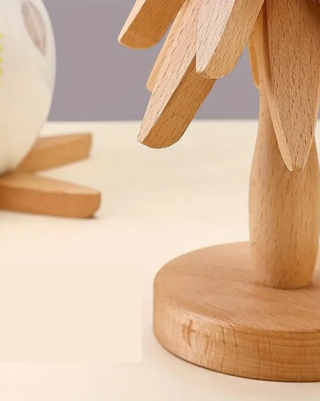 Árbol Nórdico de Madera Posa Ollas- Diseño 3 en 1