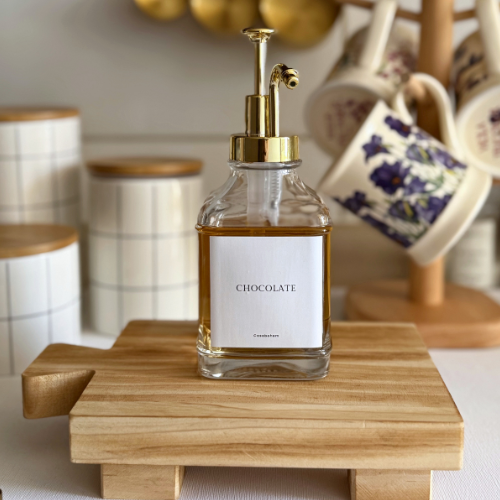 Dispensadores Syrup de Vidrio 350 ml