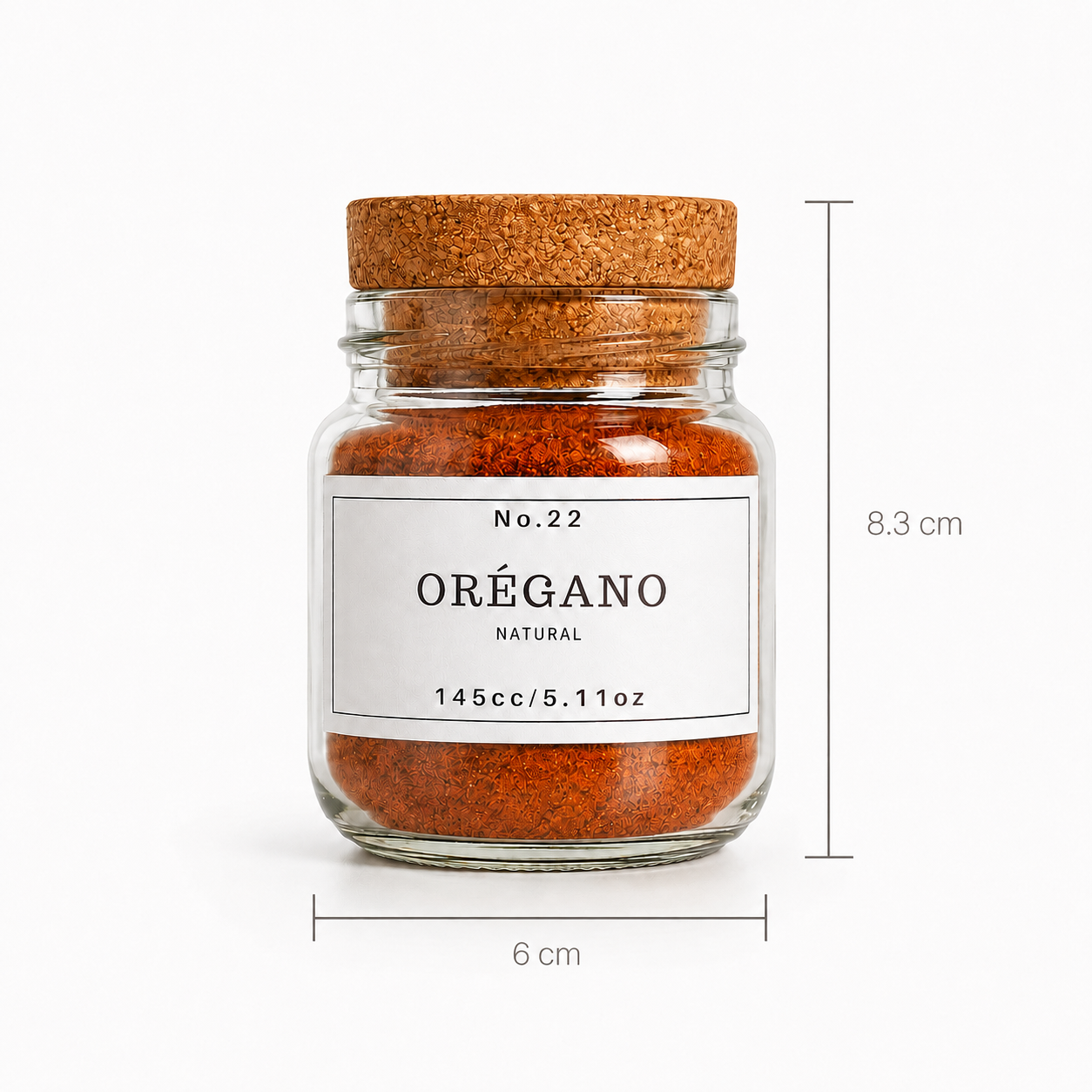 Especieros (selecciona la etiqueta ) 145cc / 5.11oz – vista 2