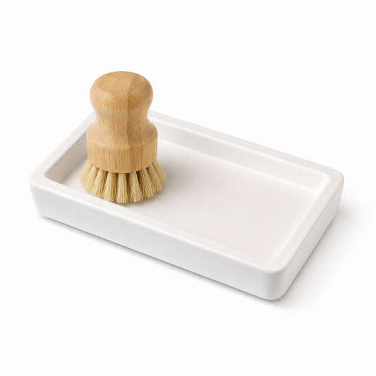 Bandeja de Diatomita Absorbente Blanca