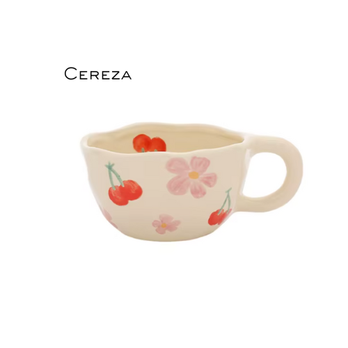 Taza Violeta · Taza Tulipán · Taza Cereza