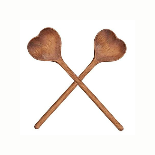 Cuchara Corazon de madera Chica.