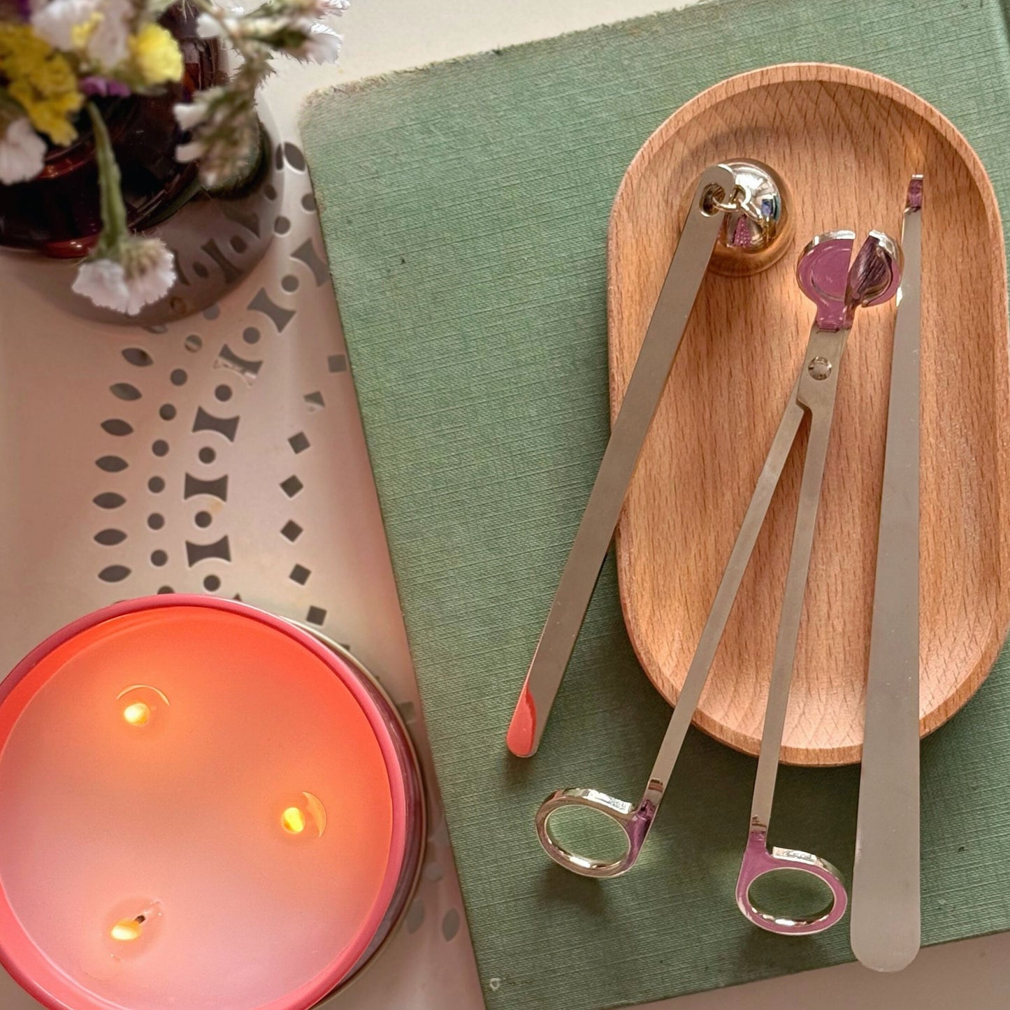 Set de Herramientas para Velas (3 Piezas)