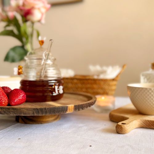 Pedestal de Madera Nobila