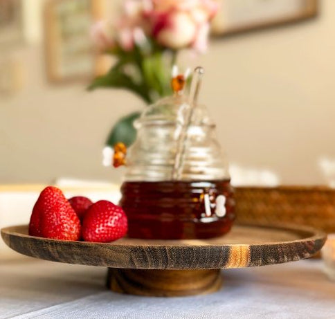 Pedestal de Madera Nobila