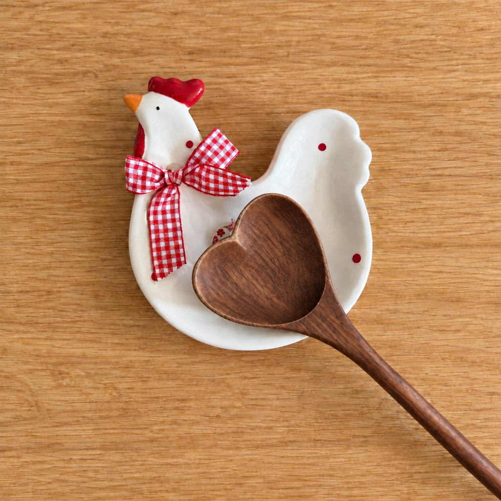 Plato de Cerámica Gallina