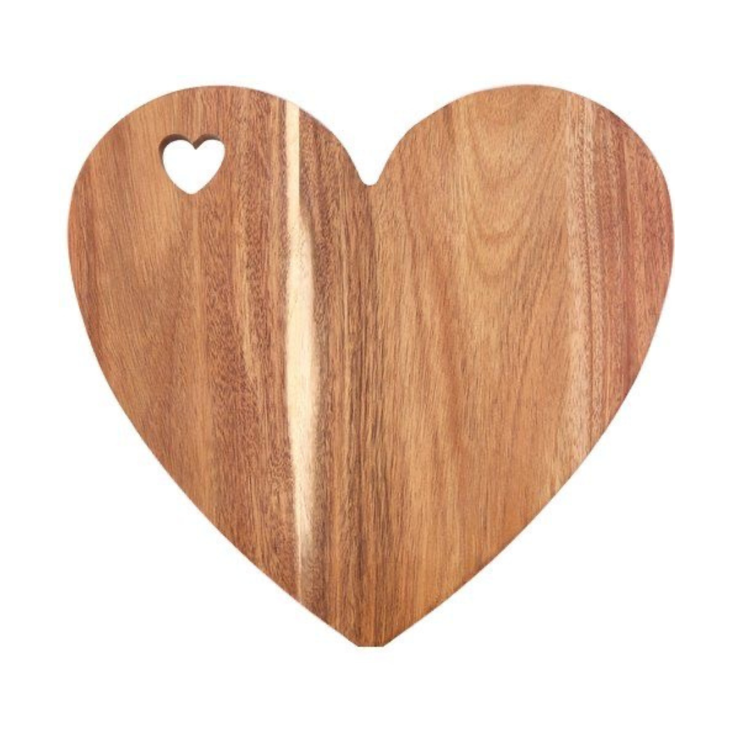 Tabla de Madera  Corazón 🤎
