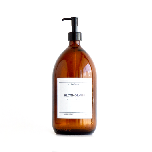 Dispensador de Vidrio Ámbar 1000ml (1 litro)